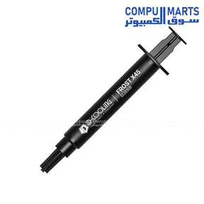 ID-COOLING FROST X45 4g thermal paste with 15.2W m-K conductivity and nano material formula for stable thermal transfer available in Egypt