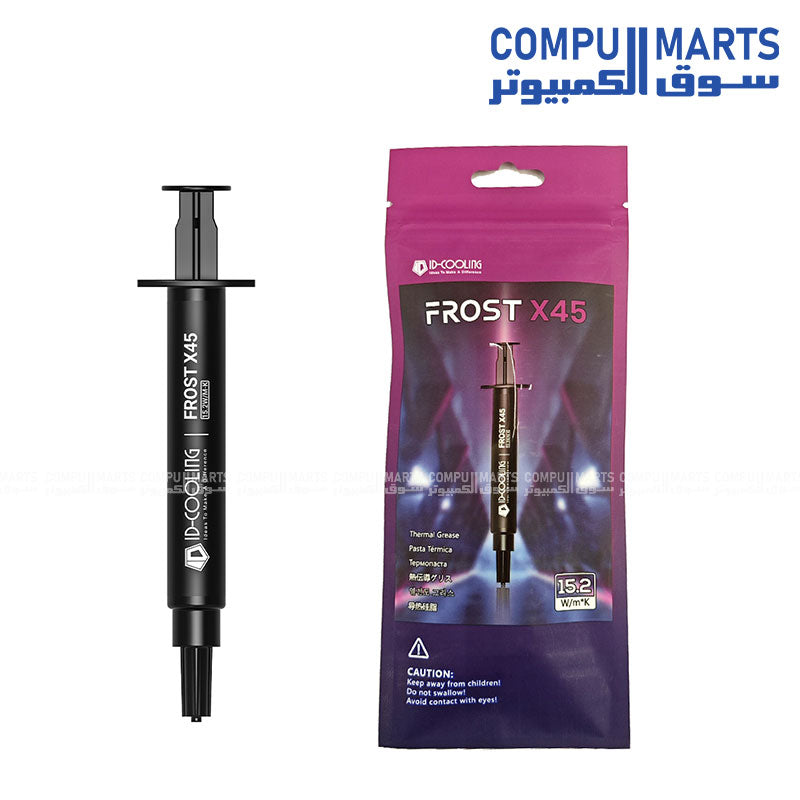 High performance thermal paste 4g with 0.03℃-cm²/W thermal resistance and 140 Pas viscosity for consistent heat transfer in Egypt