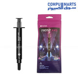 High performance thermal paste 4g with 0.03℃-cm²/W thermal resistance and 140 Pas viscosity for consistent heat transfer in Egypt