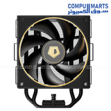 ID COOLING FROZN A410 cooler with 4 heatpipes and dual 120mm FDB fans