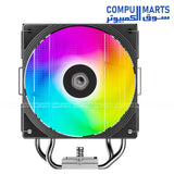 ID COOLING FROZN A410 SE cooler with 120mm ARGB PWM fan and direct touch heatpipes