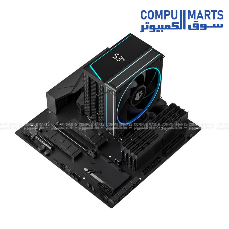 ID-COOLING FROZN A410 TD ARGB digital screen air CPU cooler available in Egypt