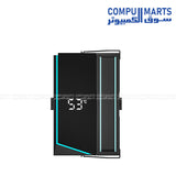 ID-COOLING FROZN A410 TD cooler with 120mm ARGB fan and digital display design