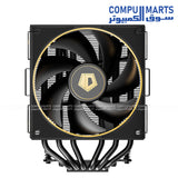 ID COOLING FROZN A620 GDL cooler with 6 heatpipes and dual 120mm FDB fans