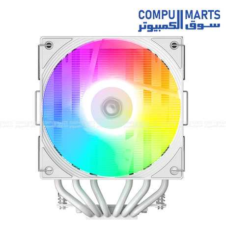 High performance ARGB air cooler designed for gaming PCs creator systems and modern desktop builds