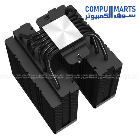 ID COOLING high performance CPU air cooler with copper base and dual tower heatsink from Compumarts