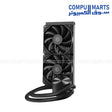 ID-COOLING FX240 PRO AIO Liquid CPU Cooler with 400mm premium sleeved tubing and copper cold plate