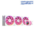 ID-COOLING FX360 INF 360mm liquid CPU cooler with 350W TDP ARGB cooling system for gaming PCs in Egypt