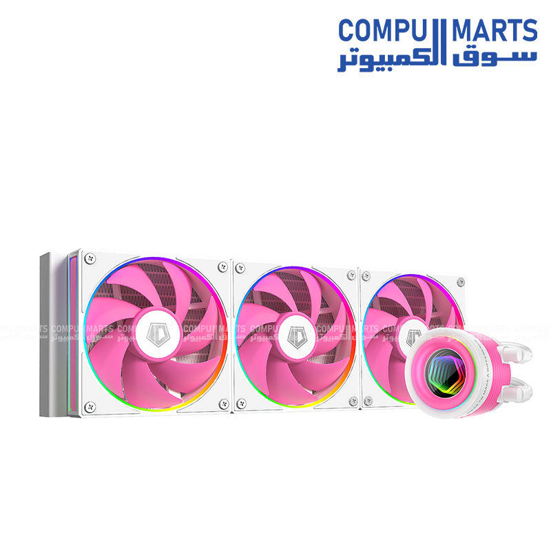 ID-COOLING FX360 INF 360mm Liquid CPU Cooler 350W TDP Aluminum Radiator 3x120mm ARGB Fans 2000RPM PWM Support Intel LGA1851/1700/1200/115X AMD AM5 AM4