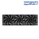 ID COOLING FX360 PRO AIO cooler with Gen 7 pump and triple 120mm PWM fans