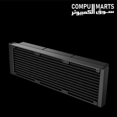 ID-COOLING FX360 TD ARGB CPU cooler with 420mm premium sleeved tubing