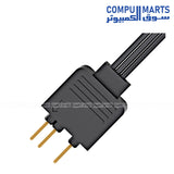 ID-COOLING RC-ARGB ARGB lighting controller and mini hub with 3-button control