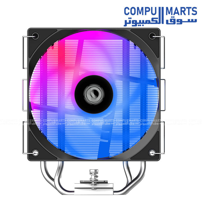 ID-COOLING SE-214-XT V2 CPU cooler with 120mm PWM fan and 200W TDP support available in Egypt