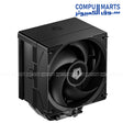 ID-COOLING SE-904-XT BLACK CPU air cooler 180W TDP low profile design with 4×6mm direct touch heatpipes aluminum fin structure for Intel and AMD processors