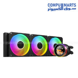  ID-COOLING SL360 V2 AIO liquid CPU cooler with 2.1 inch 480x480 LCD screen and 60 HZ refresh rate