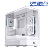 SUN Gaming Case – PC Case – Xigmatek – E-ATX High Airflow Case 420mm GPU Support 360 Radiator