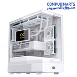 SUN Gaming Case – PC Case – Xigmatek – E-ATX High Airflow Case 420mm GPU Support 360 Radiator