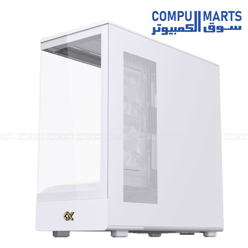 SUN Gaming Case – PC Case – Xigmatek – E-ATX High Airflow Case 420mm GPU Support 360 Radiator