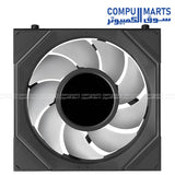 Featuring Fluid Dynamic Bearing, 64 LEDs, and 120mm × 124mm × 28mm dimensions, the Lian Li UNI Fan SL-INF LCD Flex