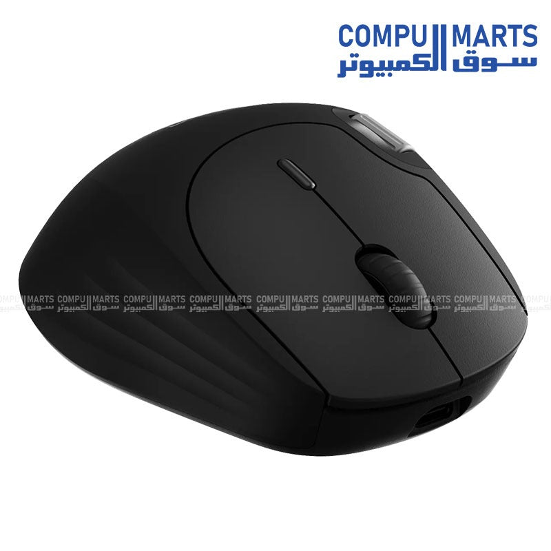 High-precision optical Rapoo MT560 mouse with programmable buttons and a dedicated side scroll wheel