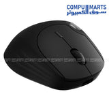 High-precision optical Rapoo MT560 mouse with programmable buttons and a dedicated side scroll wheel