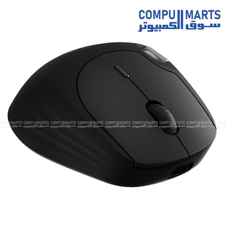 High-precision optical Rapoo MT560 mouse with programmable buttons and a dedicated side scroll wheel