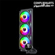 GameMax IceBurg 360 Digital BK 360mm AIO liquid CPU cooler black