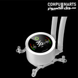GameMax IceBurg 360 Digital WH liquid cooler mounting hardware and accessories