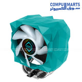 IceSleet X6 ICESLEETX6-00A Addressable RGB CPU Air Cooler 200W – Egypt