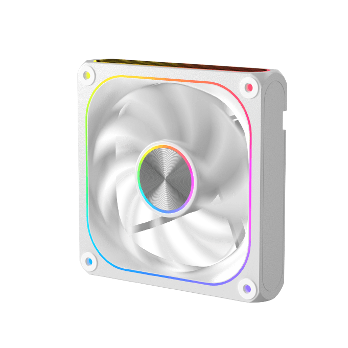 Xigmatek Infinity J22A 120mm ARGB Case Fan with Center Hub & Three Side Infinity LED, Hydro Bearing, 1500 RPM