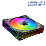 Xigmatek Infinity Pro 3  – 120mm ARGB Case Fans  – High Airflow – Egypt