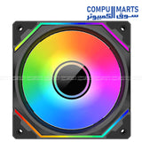 Xigmatek Infinity Pro 3  – 120mm ARGB Case Fans  – High Airflow – Egypt