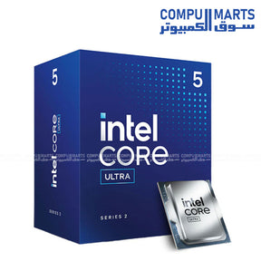 Core Ultra 5 225F – Processor – Intel – 10 Cores – 4.9GHz Turbo – 20MB Cache – 65W TDP – Series 2 – LGA1851

