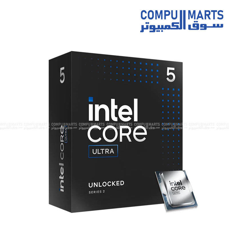 Intel Core Ultra 5 Desktop Processor 245KF - 14 cores (6 P-cores + 8 E-cores) up to 5.2 GHz