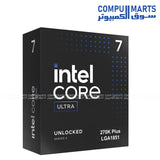 Intel Core Ultra 7 270K Plus processor 24 core LGA 1851 CPU 5.5GHz turbo BX80768270K gaming processor