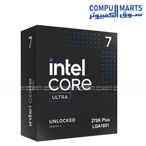 Intel Core Ultra 7 270K Plus processor 24 core LGA 1851 CPU 5.5GHz turbo BX80768270K gaming processor