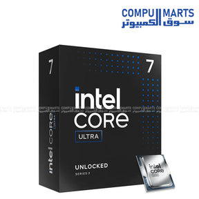 Core Ultra 7 265KF – Processor – Intel – 20 Cores – 8P + 12E – Up to 5.5GHz – Unlocked – LGA1851 – Overclock Ready

