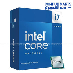i7-14700KF – Processor – Intel – 14th gen 20 core 28 thread LGA1700 CPU up to 5.6GHz
