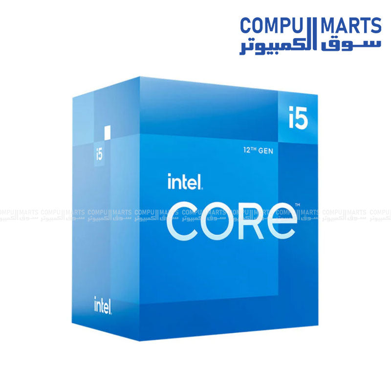Core i5‑12400F – Processor – Intel – 6 Cores – 18MB Cache – Up to 4.4GHz – TRAY + FAN – LGA1700


