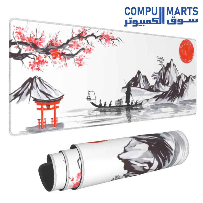 Cherr-Blossoms-and-Mountains-MOUSE-PAD-Qlvexkah-GAMING