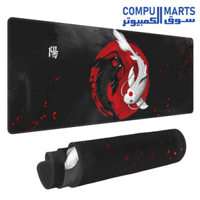 Yin-and-Yang-Koi-Carp-Fish-MOUSE-PAD-Gianlaima-GAMING