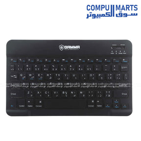 GAMMA K-330 keyboard with Bluetooth and Wireless 2.4G connectivity