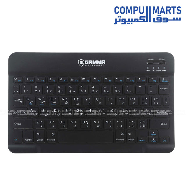 GAMMA K-330 keyboard with Bluetooth and Wireless 2.4G connectivity