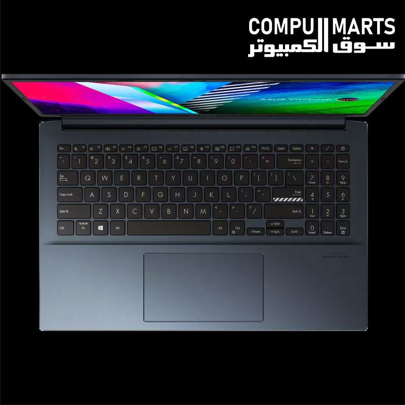 ASUS Vivobook Pro 15 K3500PC-OLED007W laptop in Quiet Blue