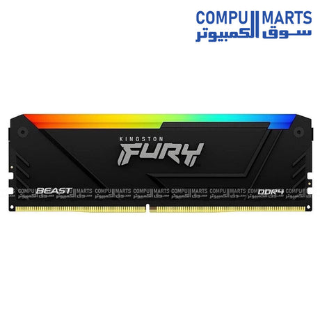 Kingston FURY 64GB DDR4 3200MHz CL16 Memory Kit – KF432C16BB2AK2/64