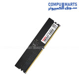 KingSpec 16GB DDR5 desktop memory 16x1 configuration with 288-pin DIMM interface