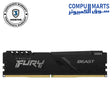 Kingston 8GB  Fury DDR4 3200 Mhz Black PC Memory Module CL 16 egypt
