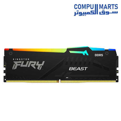 CL40-RAM-Kingston-FURY-Beast-DDR5-RGB-16GB