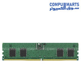 Kingston ValueRAM 8GB DDR5 5600MHz CL46 Desktop Memory 288-Pin DIMM PC5-5600 KVR56U46BS6-8