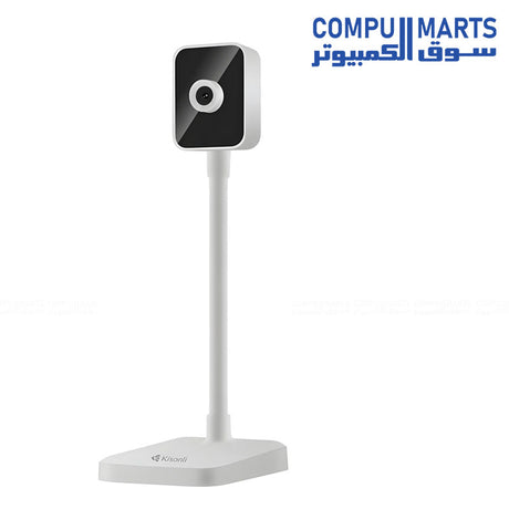 Kisonli D1 2K USB webcam with 2592×1944 resolution, autofocus 5P lens, and built-in microphone for PC and laptop in Egypt